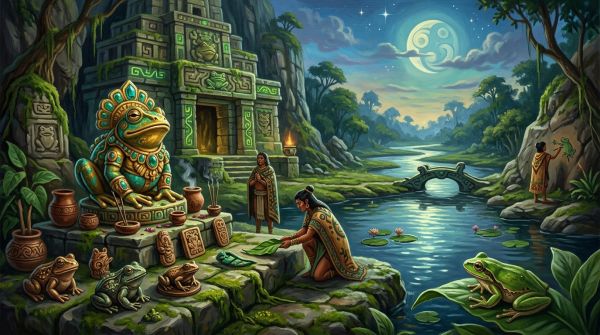 Grenouilles en art et mythologie