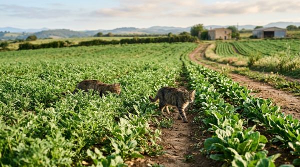 L'impact des chats sauvages sur l'agriculture